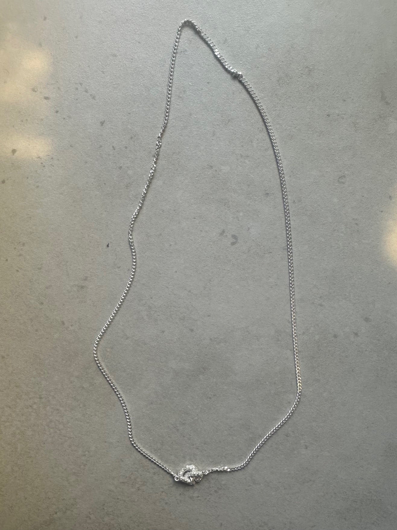 NOOTKA NEAT NECKLACE SILVER