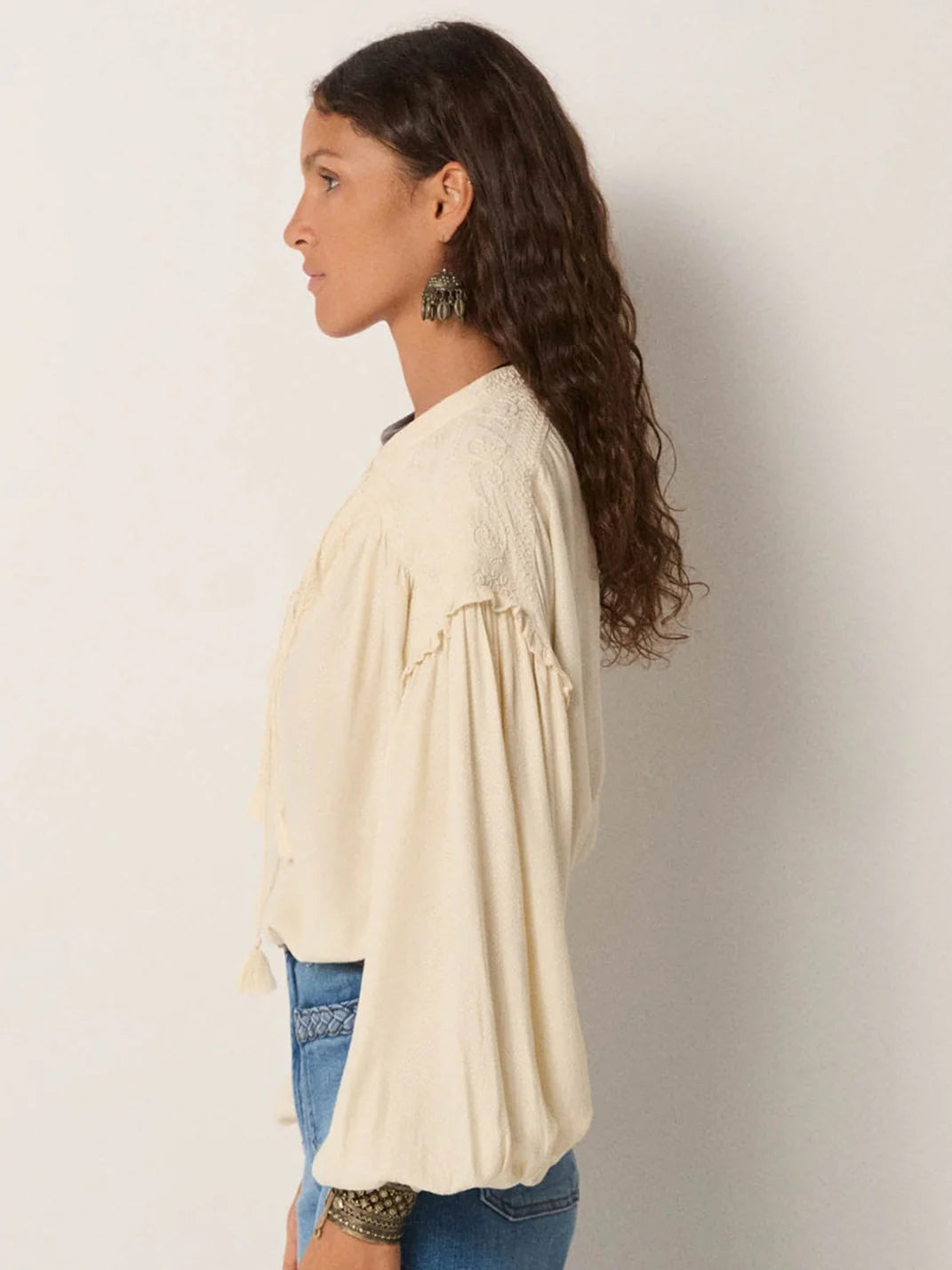 Maison Hotel Blouse Casablanca Muse Cream