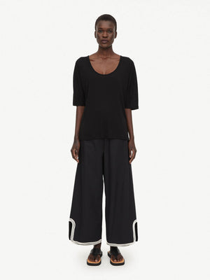 BY MALENE BIRGER Milone Vid Byxa Svart