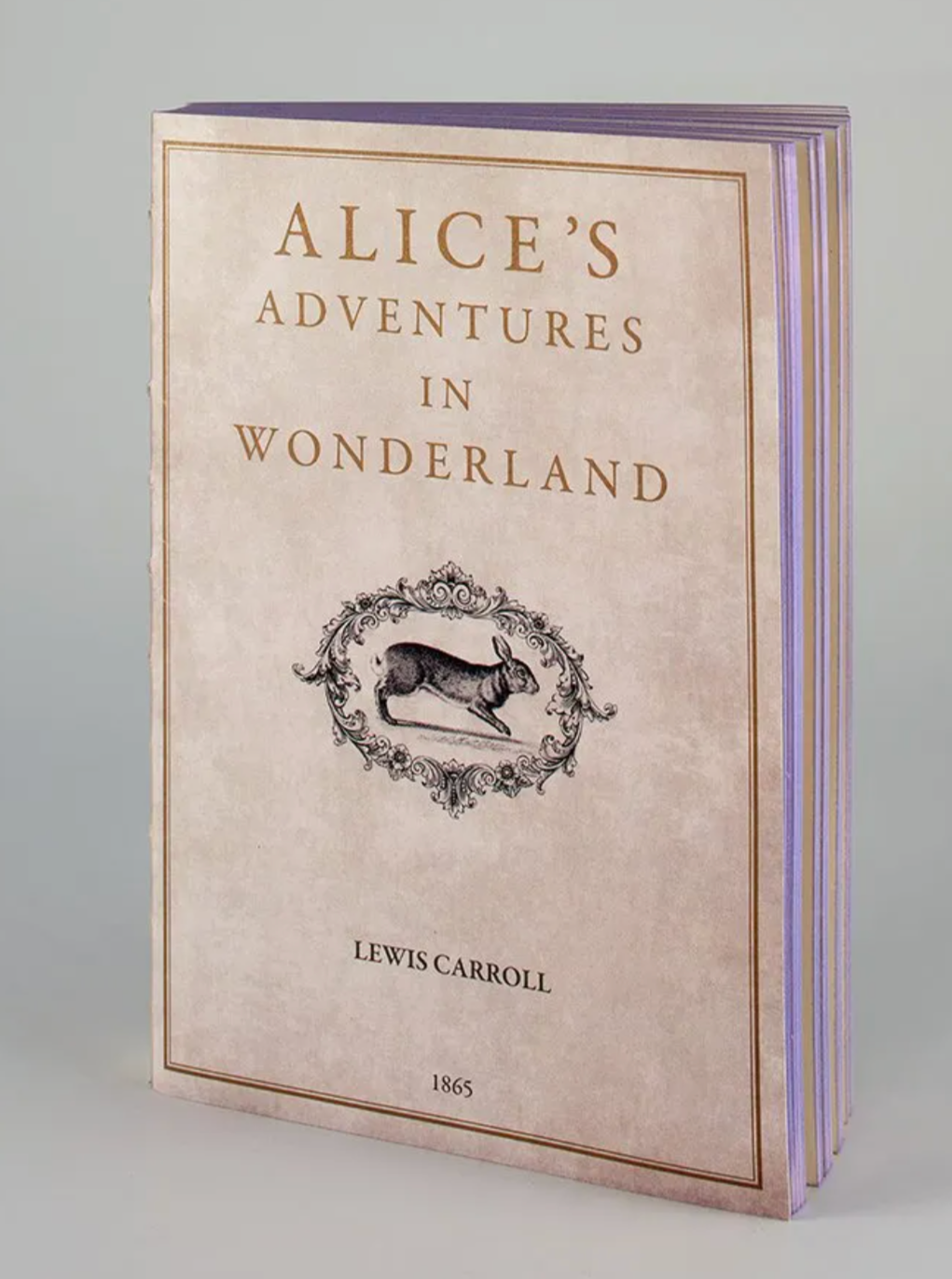 SLOW DESIGN Libri Muti Notebook Alice in Wonderland
