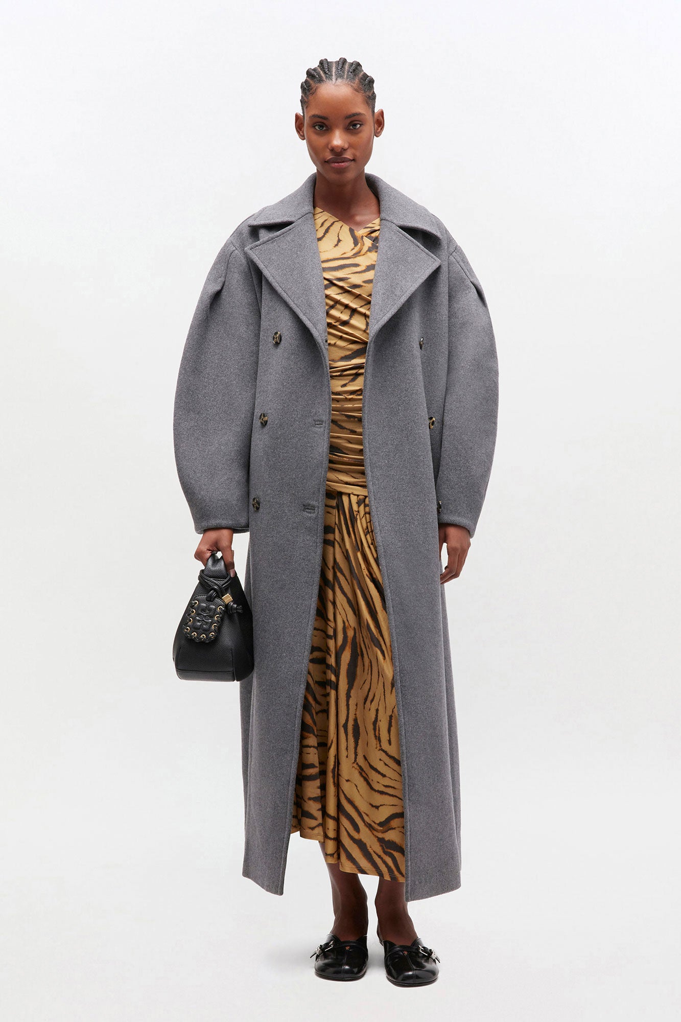 ganni oversize coat kappa skepparkappa skepparkavaj