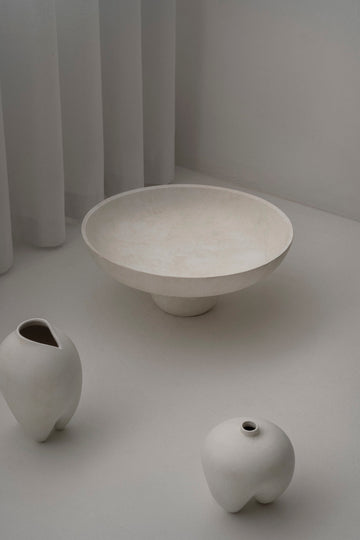 Baburu Bowl, Big - Bone White