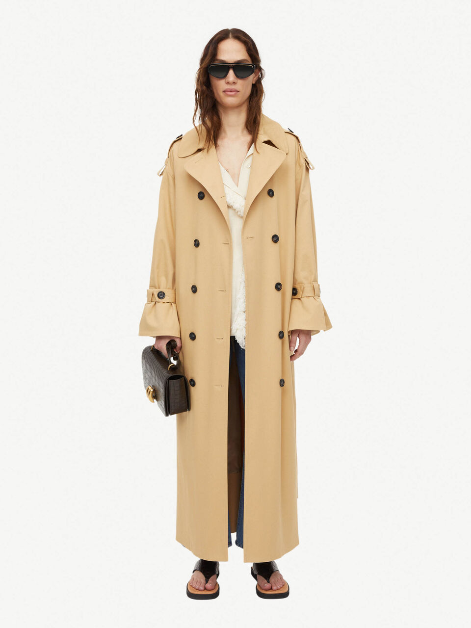 BY MALENE BIRGER Alanis Trench Coat Beige – MILOII